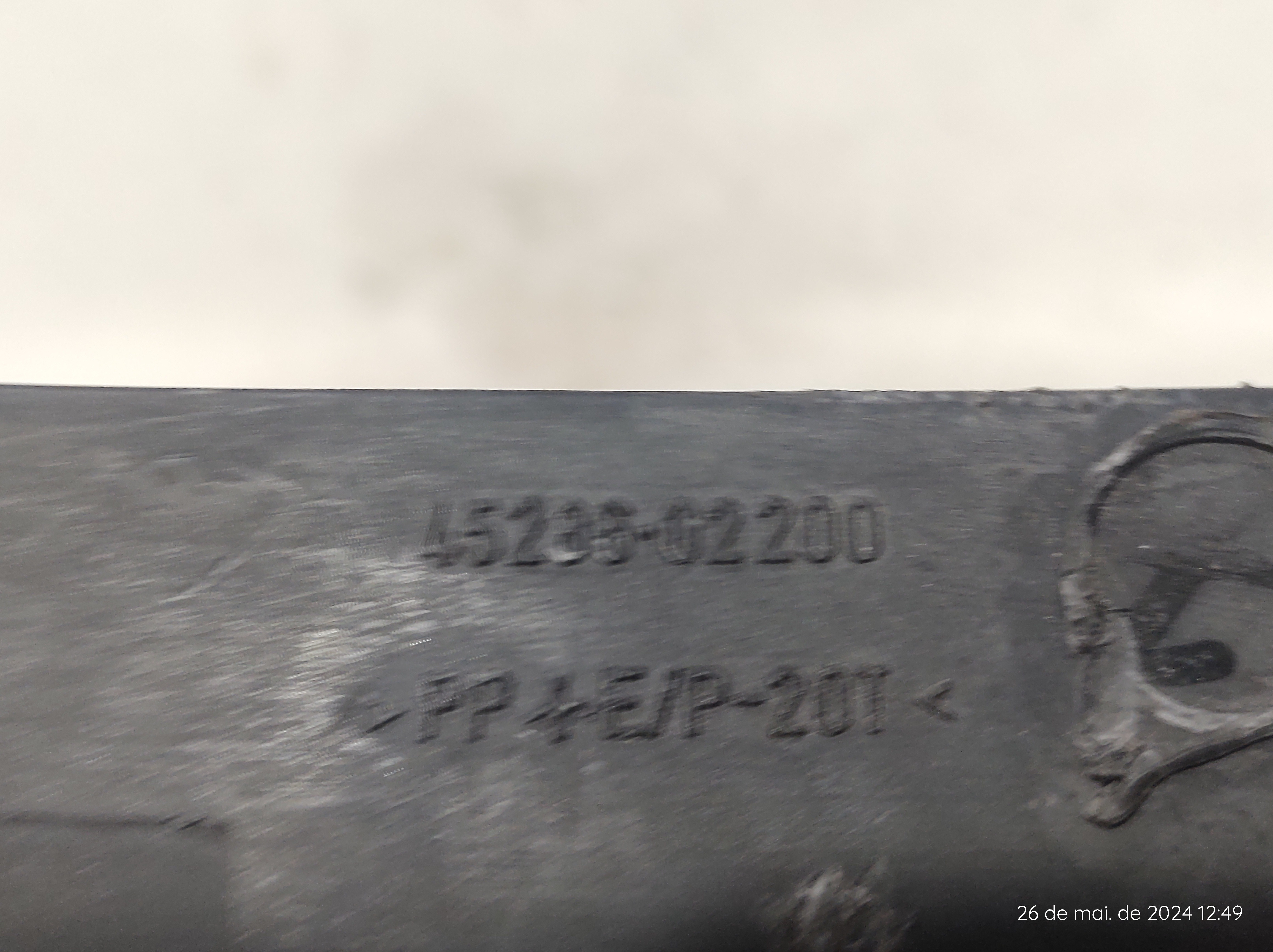 Moldura Superior Coluna Direção Corolla 2003 A 08 4528602200 6