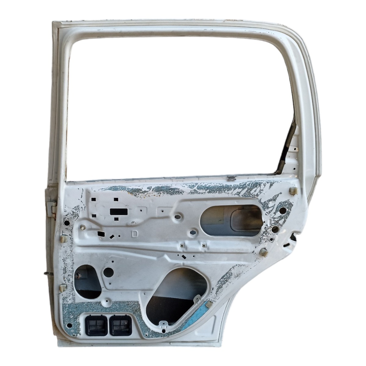 Porta Traseira Direta Gm Corsa Classic 1996/2016 Original Traseira Esquerdo Branco 6