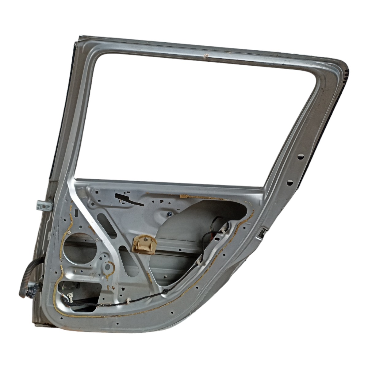 Porta Traseira Direita Peugeot 206 207 Sw Bom Estado Origina Traseira Direito Prata 5