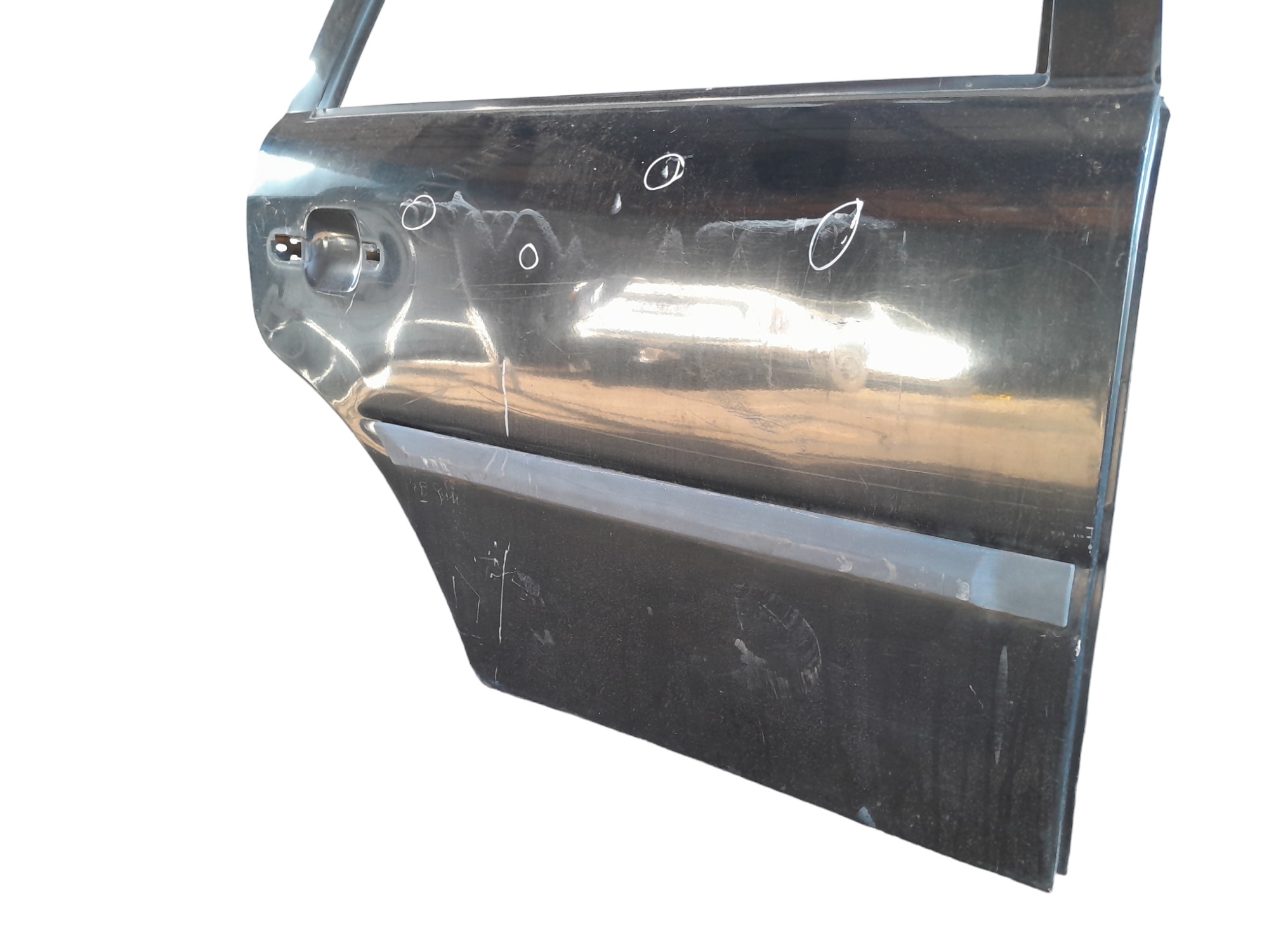Porta Traseira Direita Vw Parati Gol G2 G3 1996/2005 Traseira Direito Preto 2