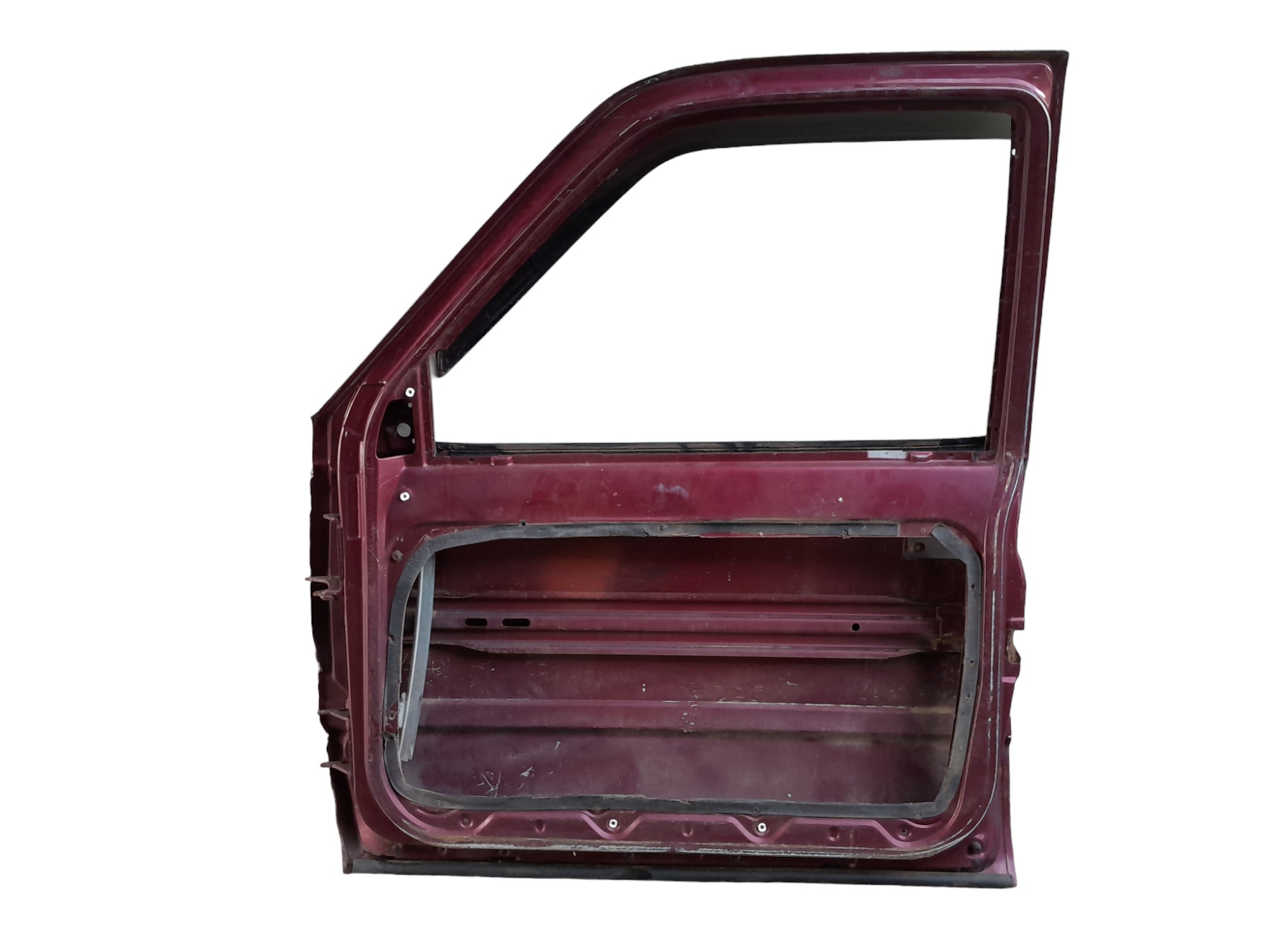 Porta Lado Direito Chevrolet Silverado 1997 A 2002 Original  Dianteira Direito Vermelho 4