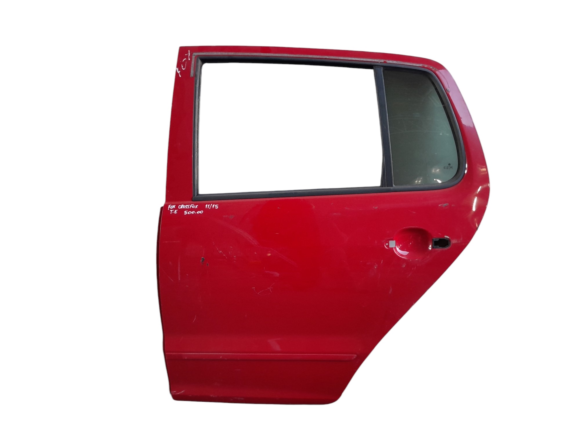 Porta Traseira Esquerda Volkswagen Fox Crossfox 11/15 Traseira Esquerda Vermelho 1