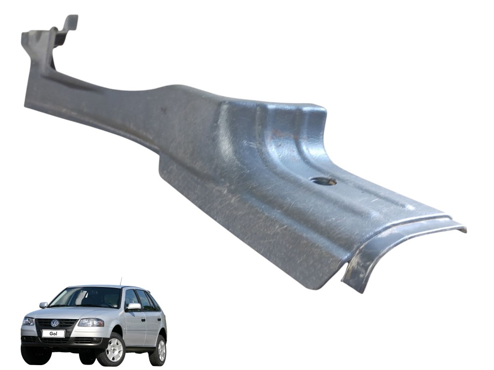 Moldura Soleira Extensão Direita Gol 2006 A 2012 373853816 Preto
