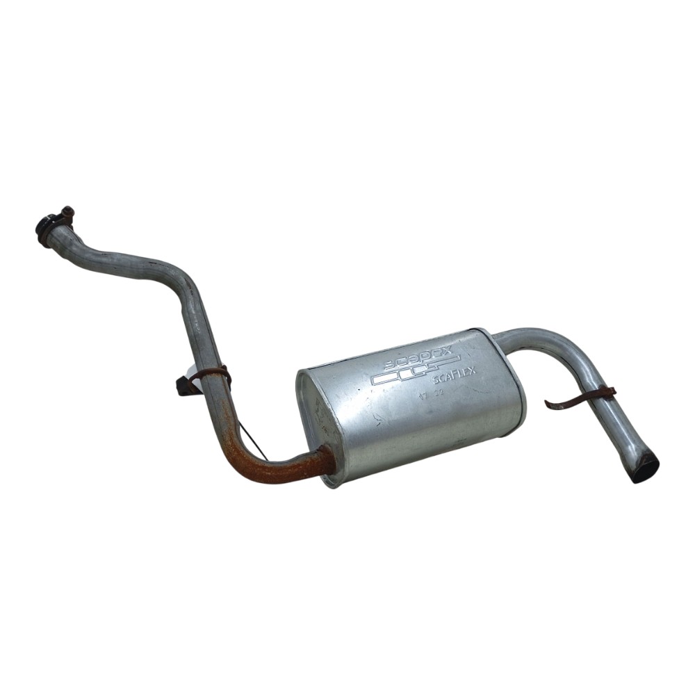 Escapamento Silêncioso Tras Uno 2004 2005 2006 2007 A 2011 2