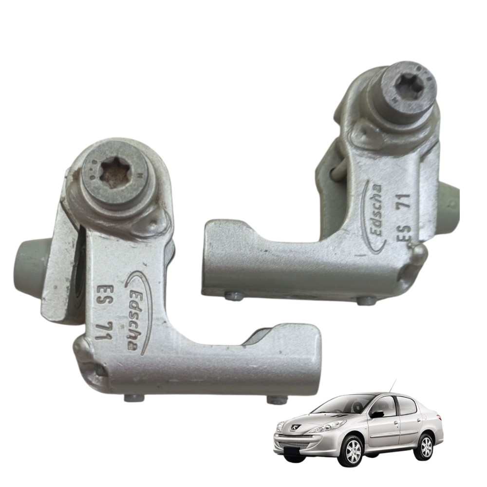Par Dobradiças Porta Traseira Esquerda Peugeot 207 2008/2014