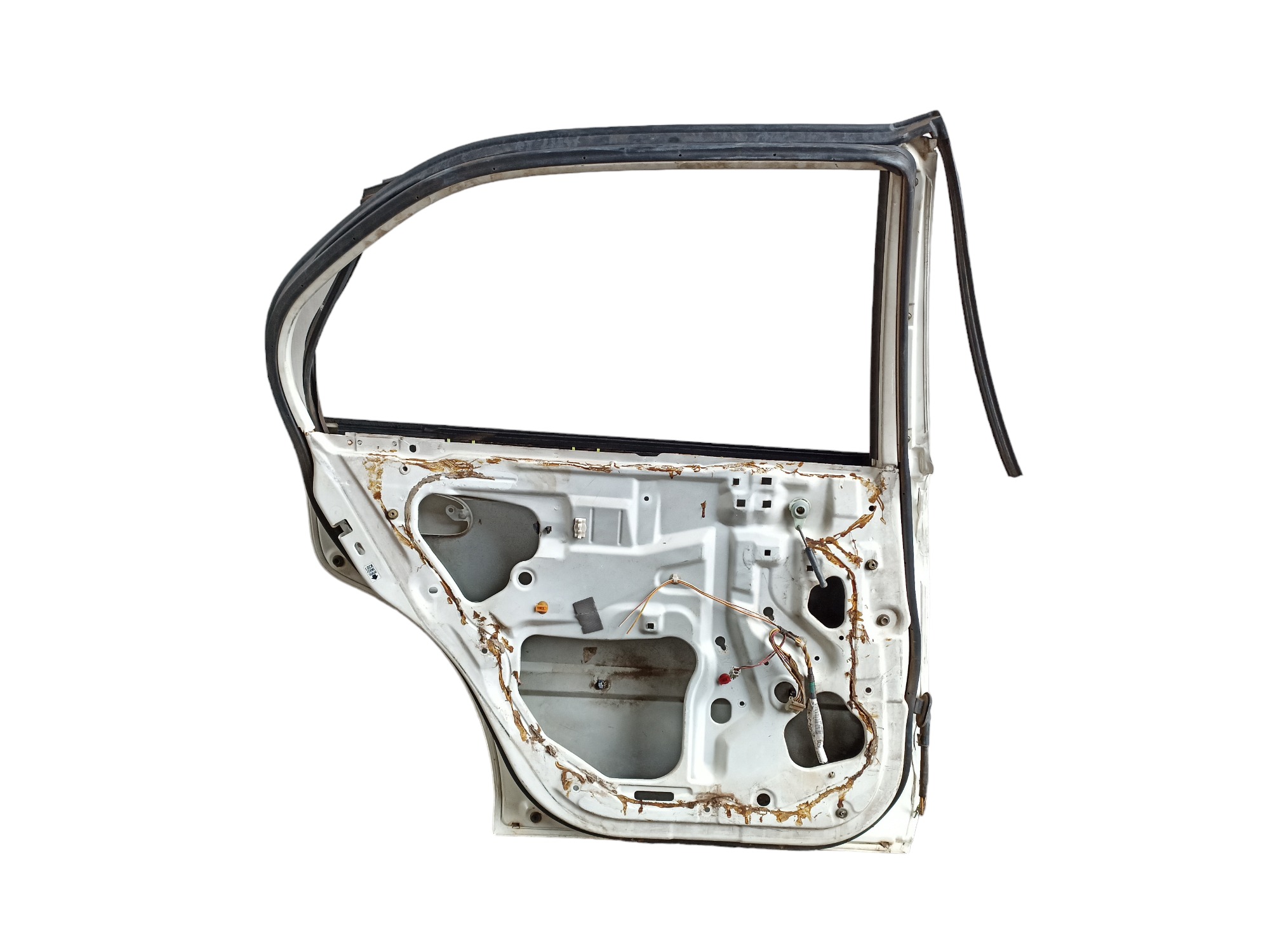 Porta Traseira Esquerda Honda Civic 1997 A 2000  Traseira Esquerdo Branco 6