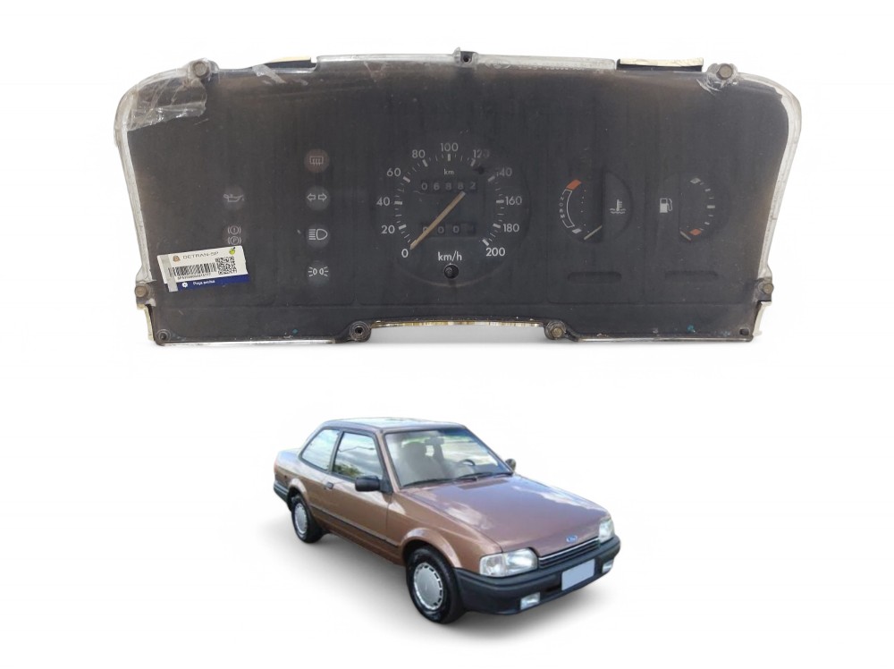 Painel Velocímetro Ford Verona Escort 1993 1994 541919059 Preto