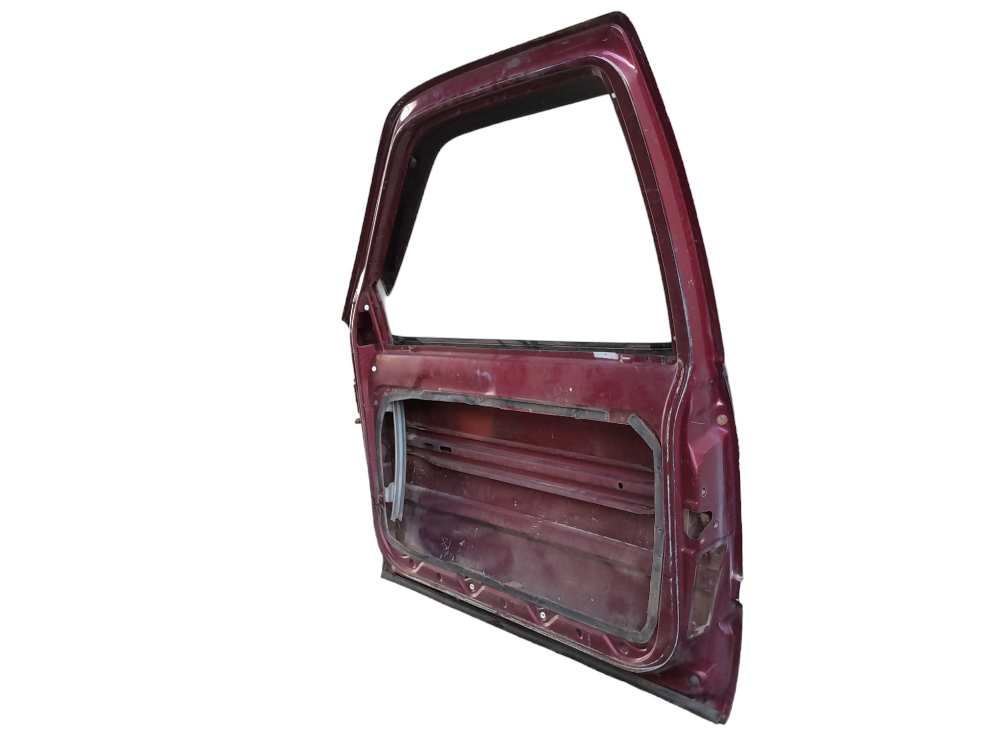 Porta Lado Direito Chevrolet Silverado 1997 A 2002 Original  Dianteira Direito Vermelho 5