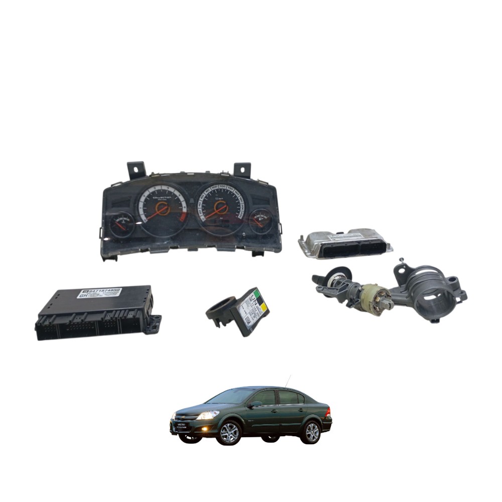 Kit Code Módulo Injeção Vectra 2.0 Automático 2011 24578554