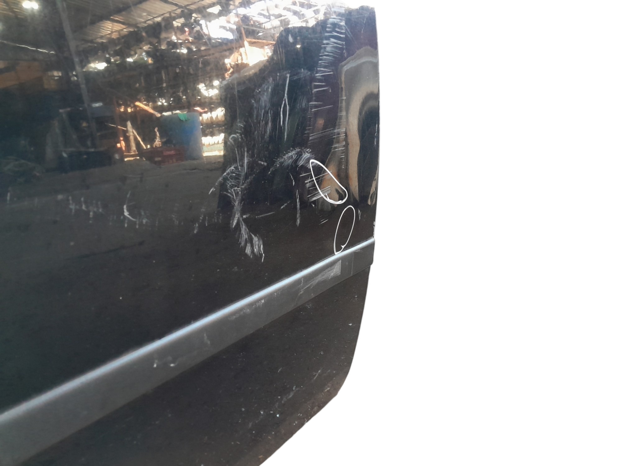 Porta Traseira Direita Ford Fiesta 2004 A 2012 Original  Traseira Direito Preto 4