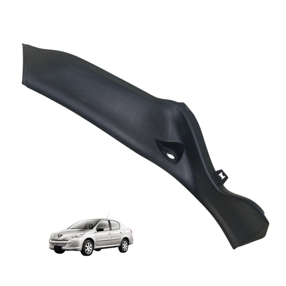 Acabamento Lateral Direita Banco Traseiro Peugeot 207 Sedam