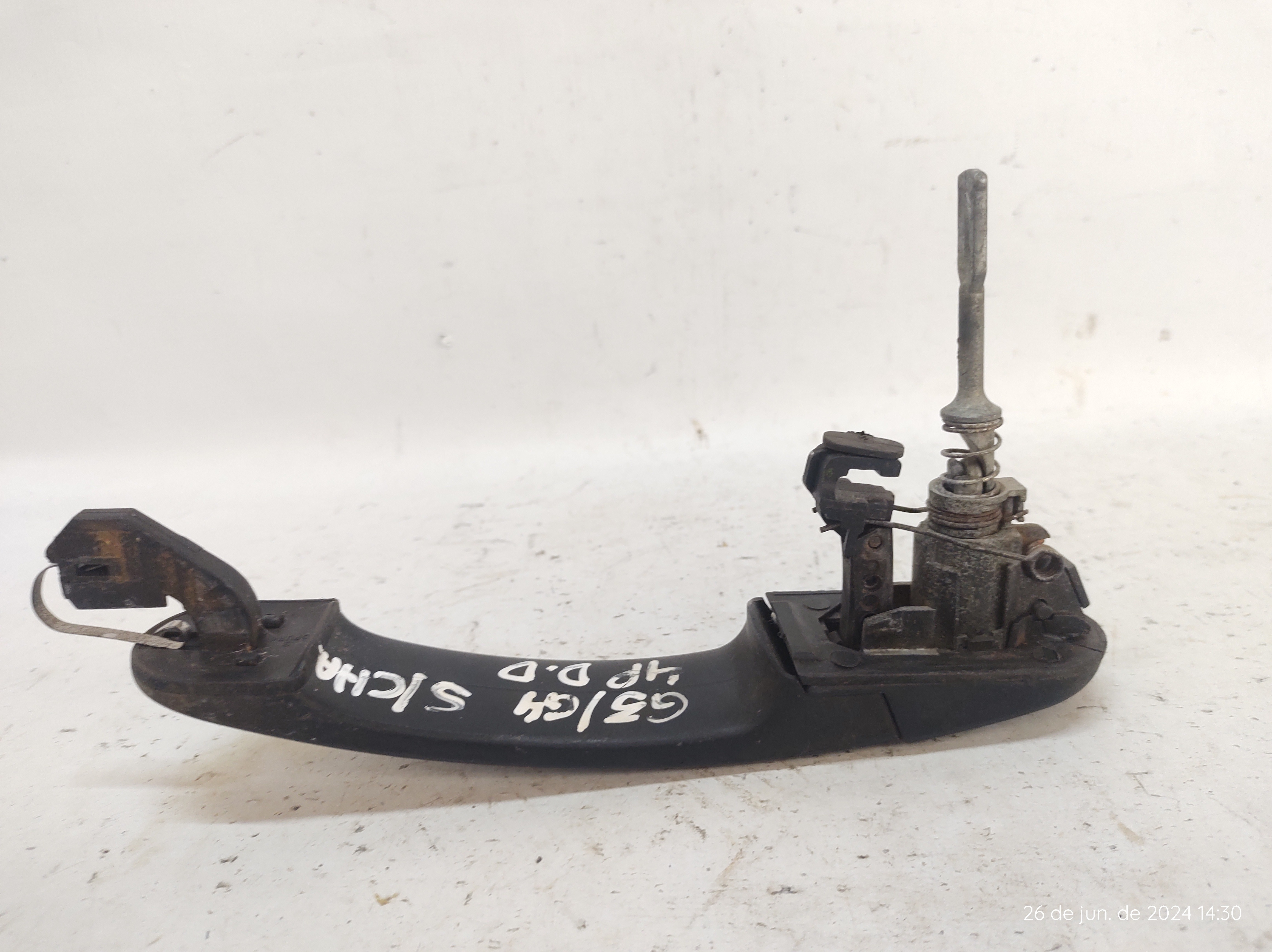 Maçaneta Ext Dianteira Direita S Chave Gol 00 A 09 G3 G4  Preto Dianteira 3