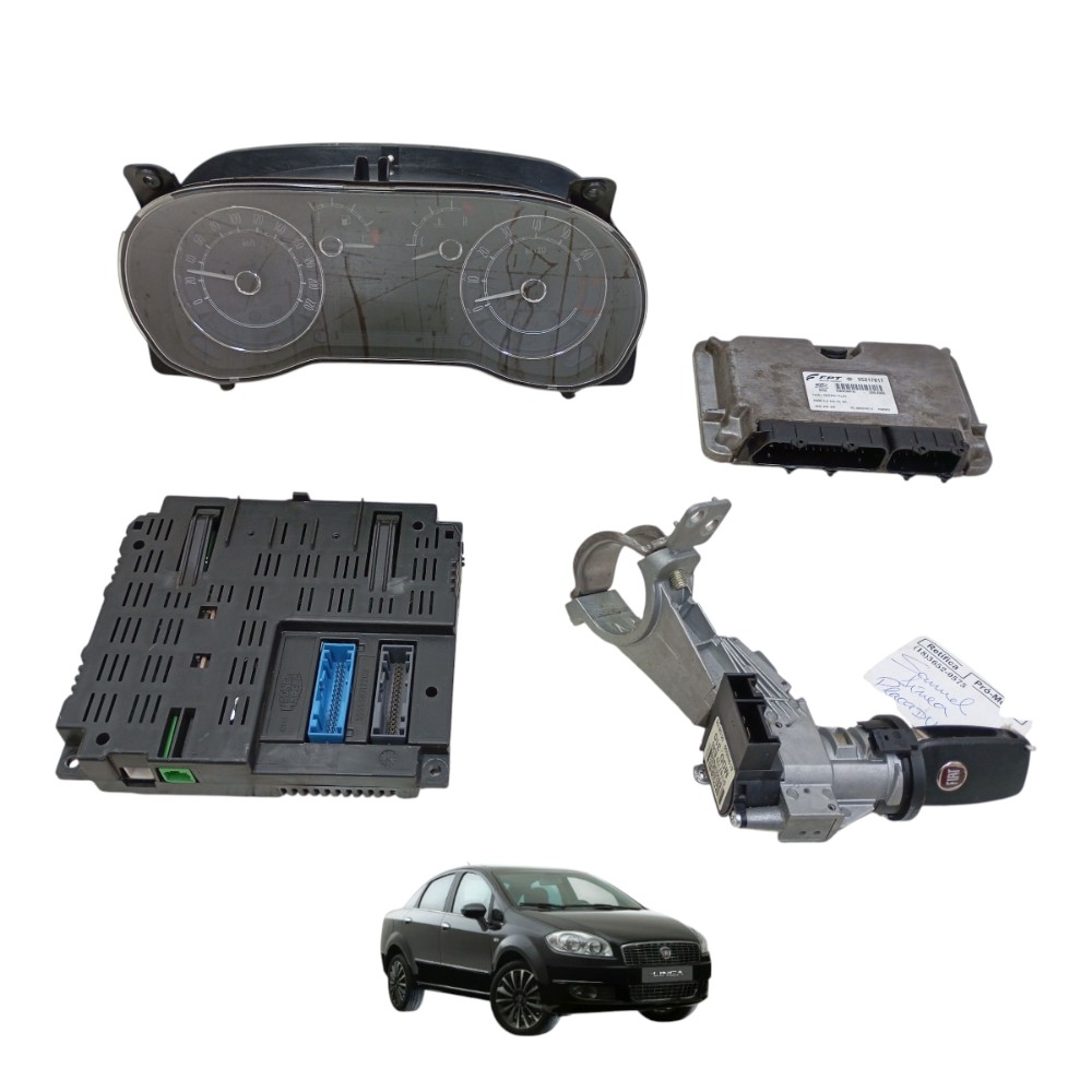 Kit Code Módulo Injeção Linea 1.9 2008 55217817