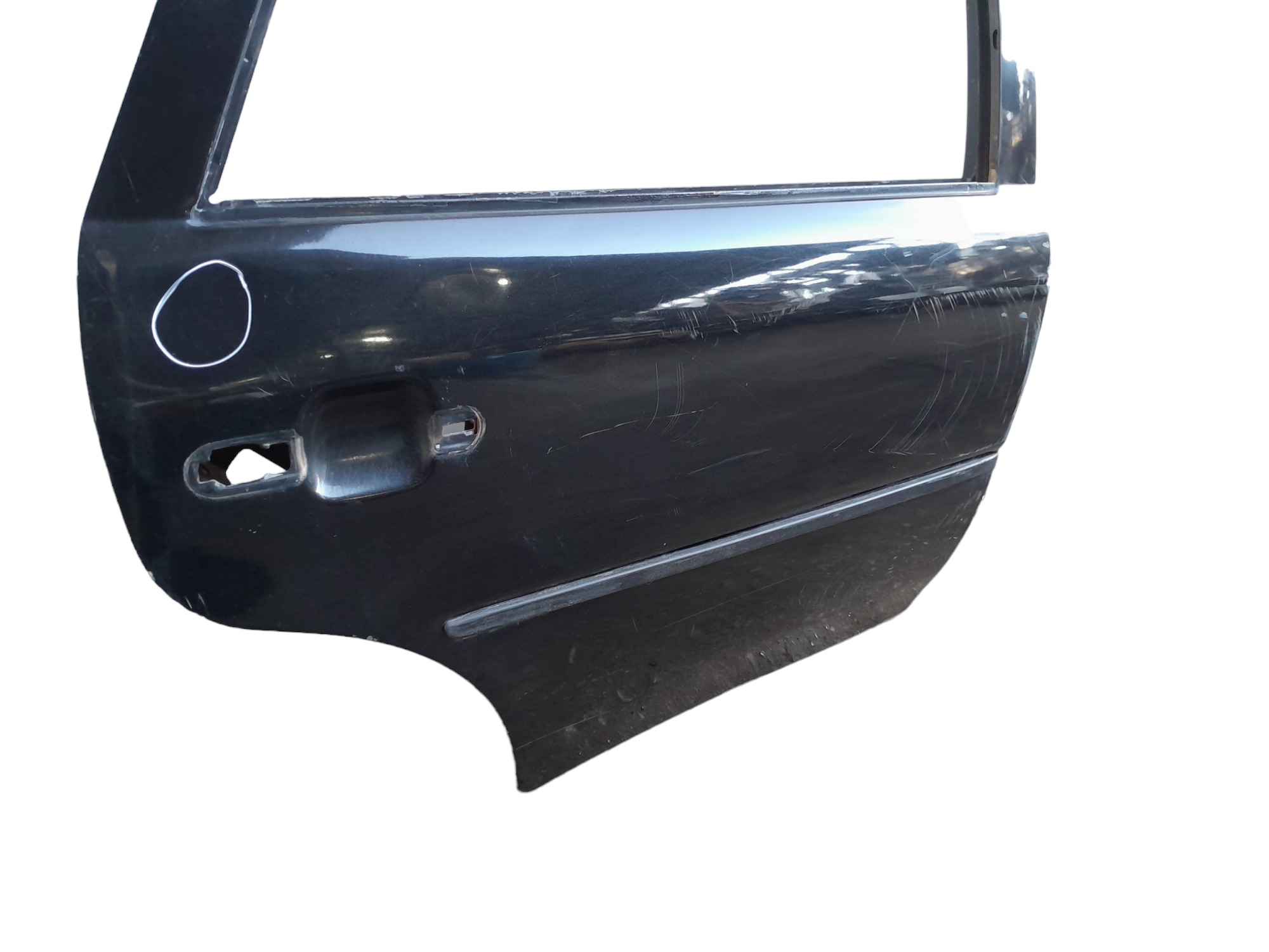 Porta Traseira Direita Volkswagen Gol Parati G2 G3 96/05 Traseira Direita Preto 2