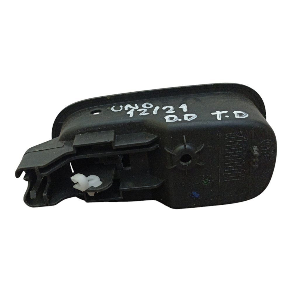 Maçaneta Interna Dianteira E Traseira Direita Uno 2012/2021 Preto Traseira 4