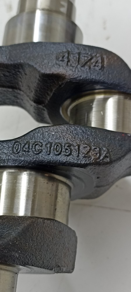 Virabrequim Up Mpi Gol Fox G7 G8 Polo 1.0 3cc Original 5