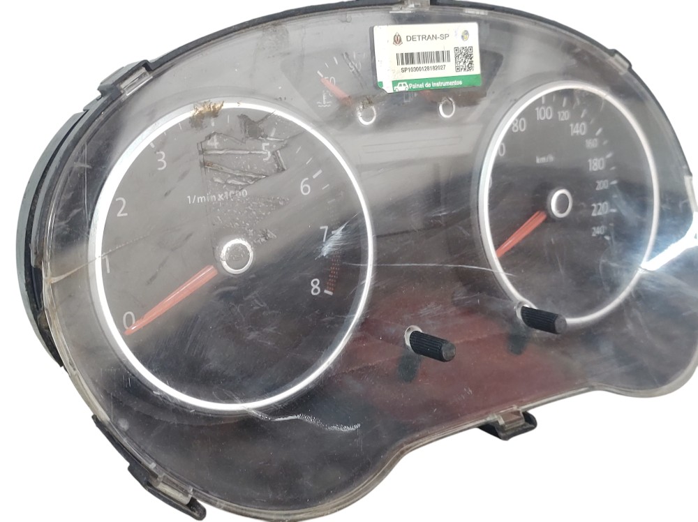 Painel Velocímetro Conta-giros Voyage Gol Saveiro G5 09 A 12 Preto 2