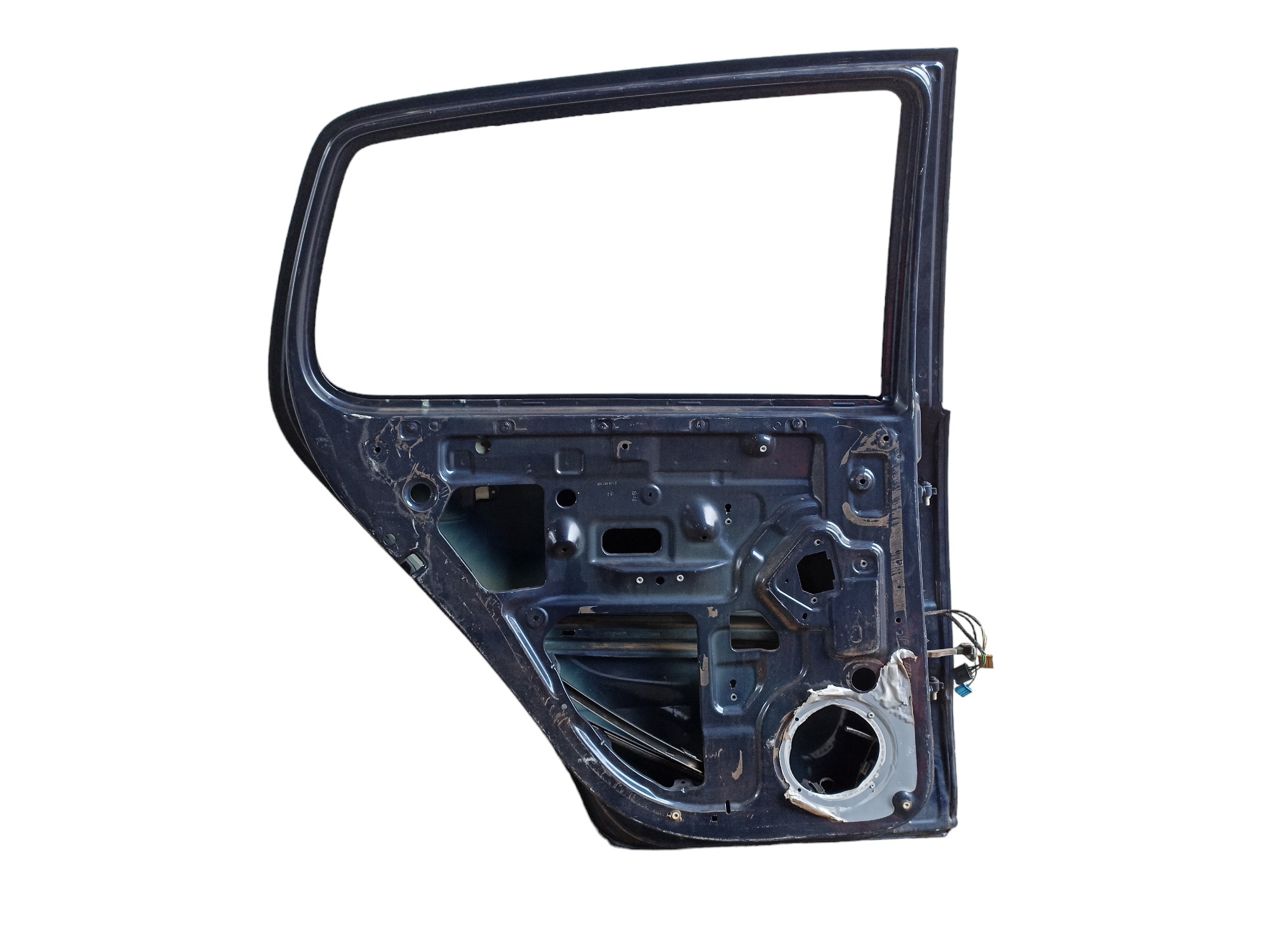 Porta Traseira Esquerda Volkswagen Fox Crossfox 2016/2022 Traseira Esquerdo Azul 4