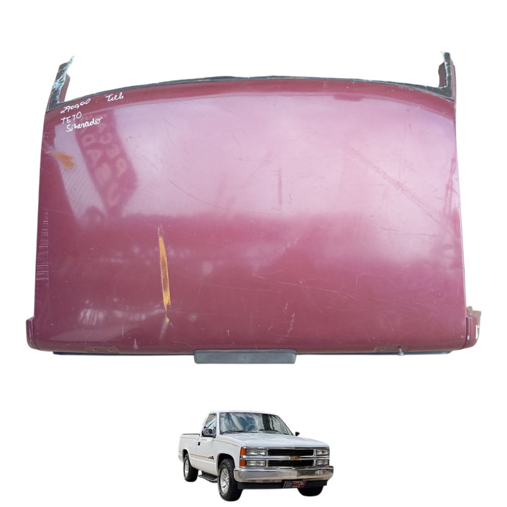 Folha Teto Carroceria Silverado 1997 Em Diante