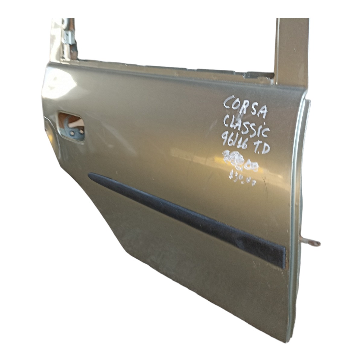 Porta Traseira Direita Chevrolet Corsa Classic 96/16 Avaria Traseira Esquerdo Prata 3