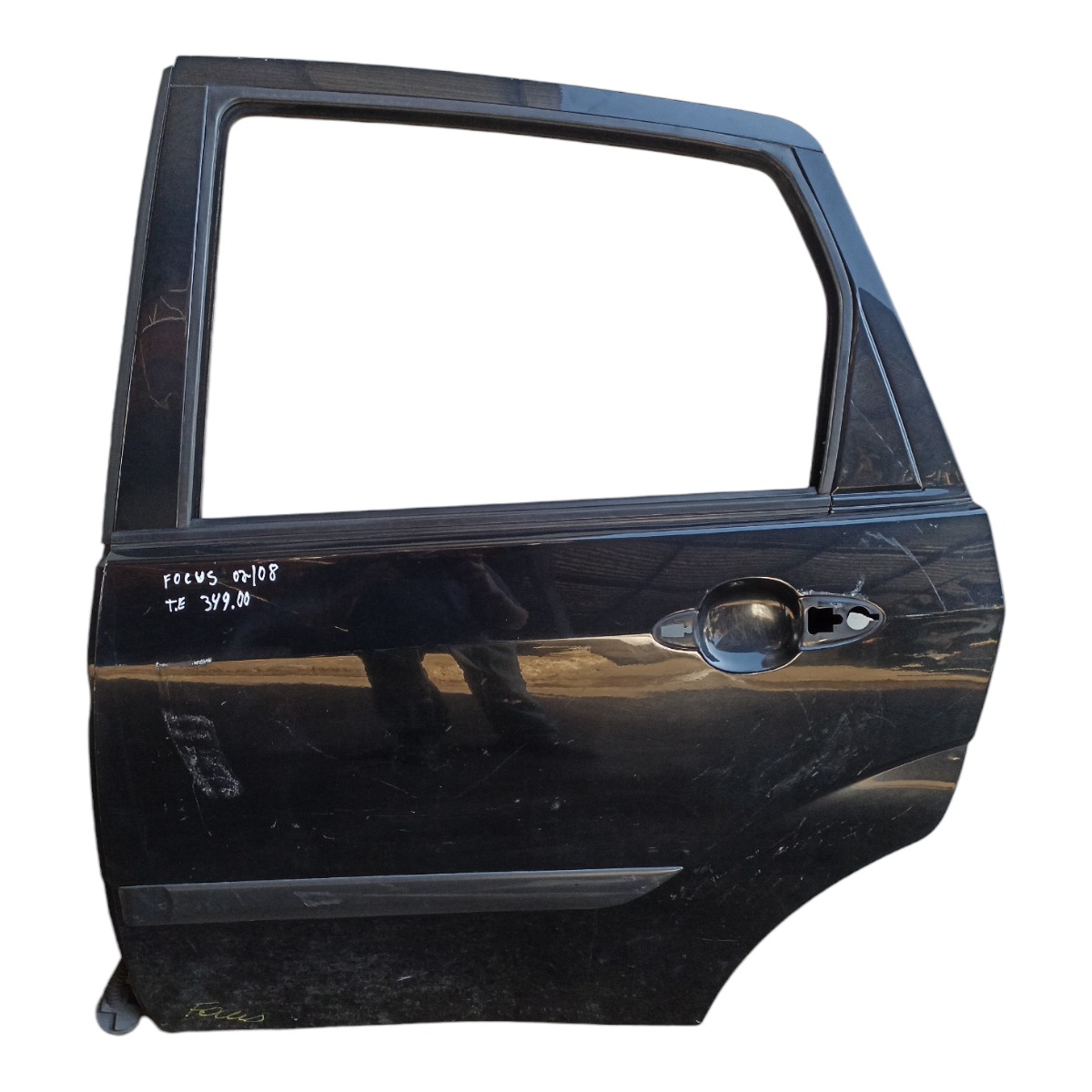 Porta Traseira Esquerda Ford Focus 2002 2003 2004 2005 A 08 Traseira Esquerda Preto 1