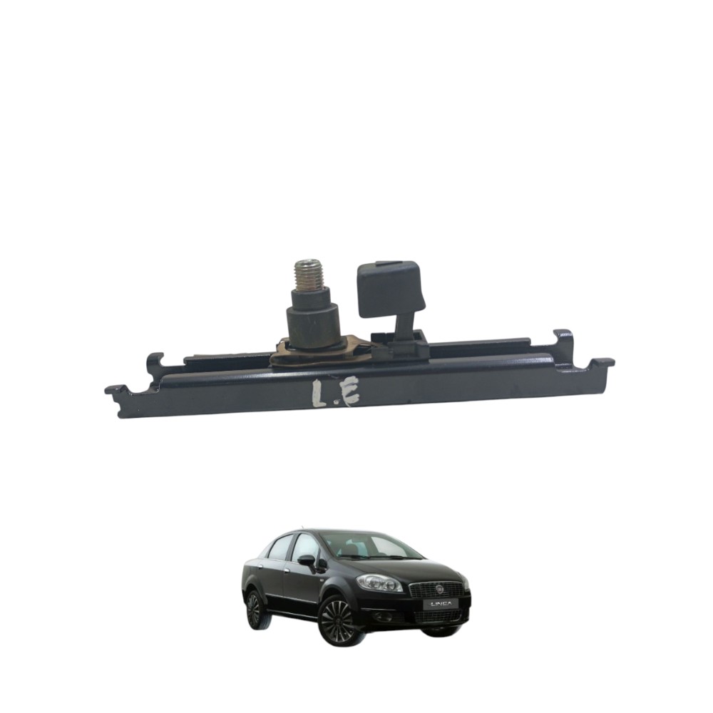 Suporte Regulagem Banco Dianteiro Esquerdo Linea 2008 A 2015 Preto