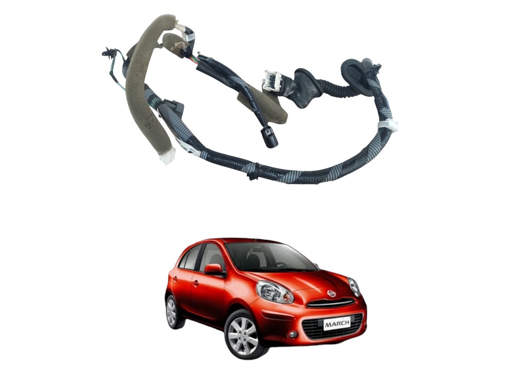 Chicote Porta Traseira Direita Nissan March 2011 A 2015