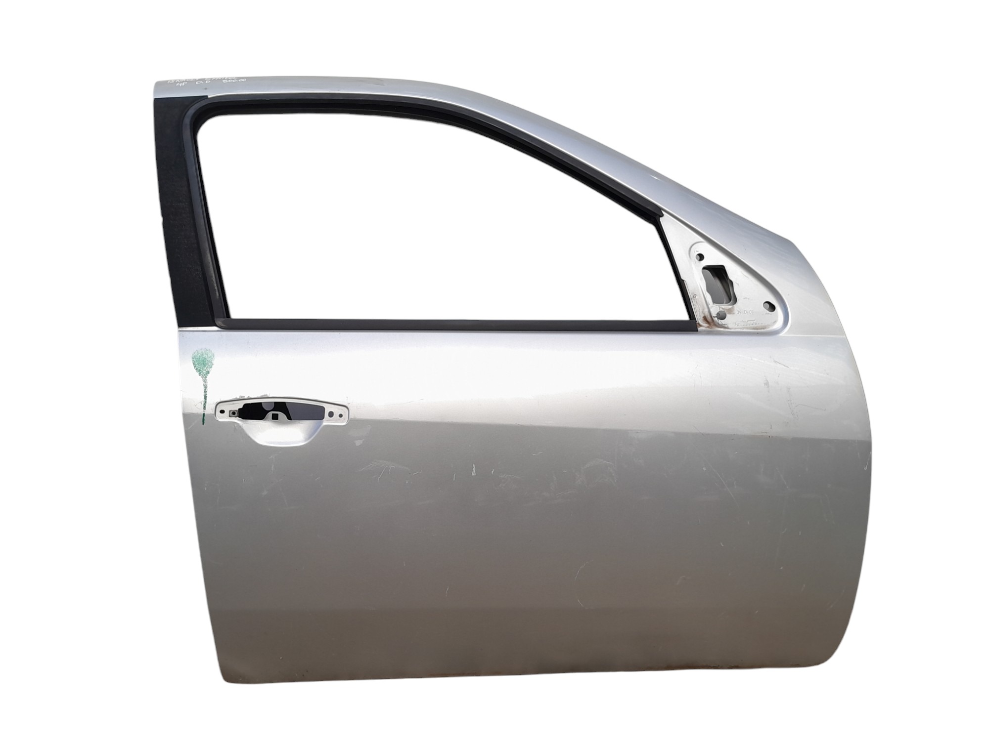 Porta Dianteira Direita Renault Symbol 4 Portas Filé  Dianteira Direito Prata 1