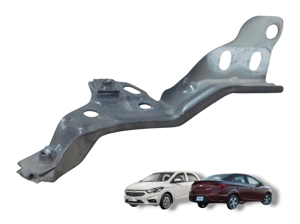 Suporte Paralama Dianteiro Direito Onix Prisma 2013 A 2019 Cinza 1