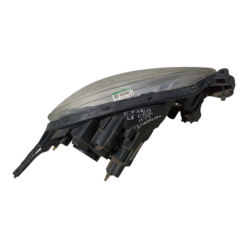 Farol Lado Esquerdo Nissan March 2011 2012/2014 Amarelado Esquerdo/motorista 3