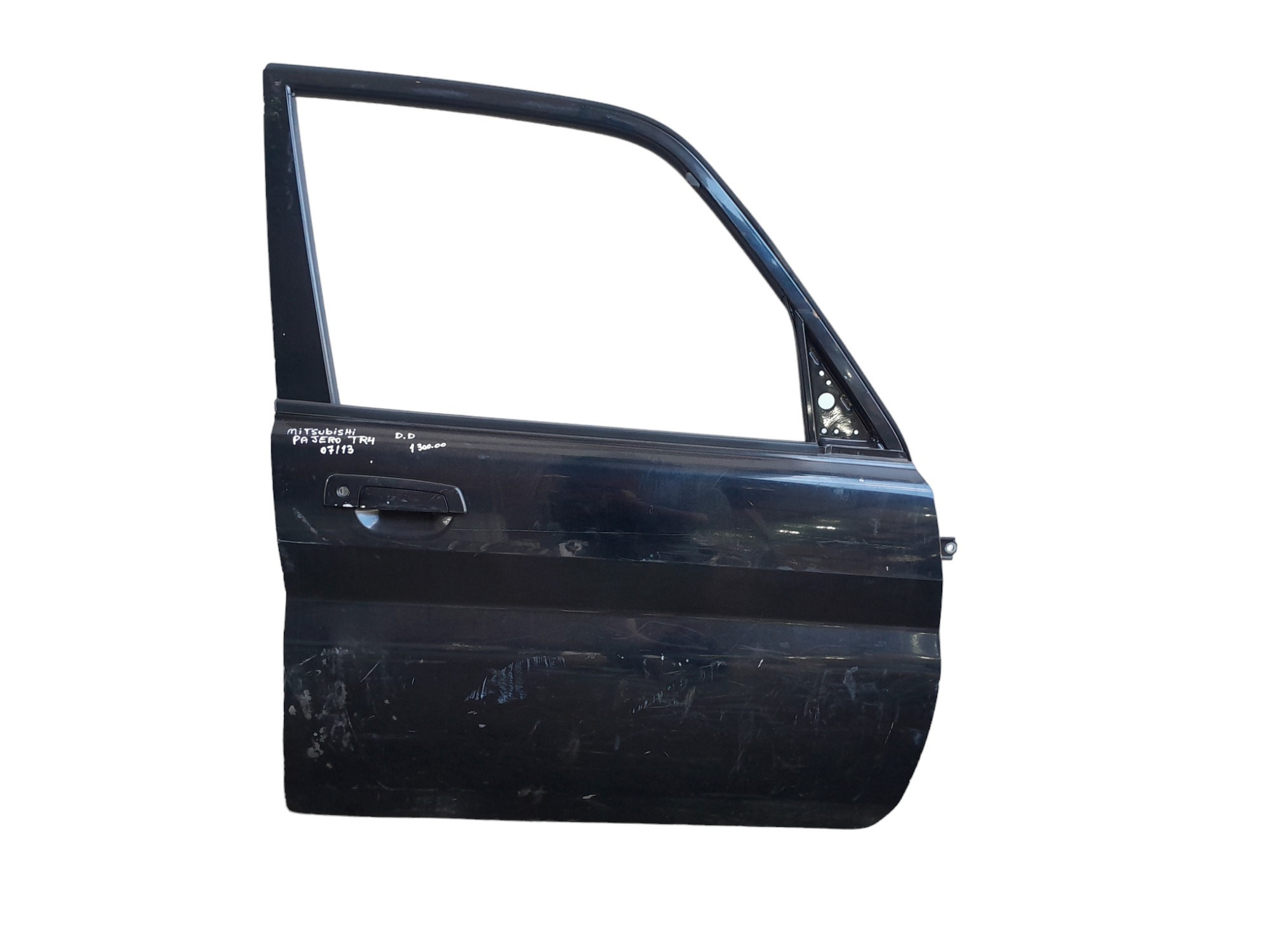 Porta Dianteira Direita Mitsubishi Pajero Tr4 2007 A 2013 Dianteira Direito Preto 1