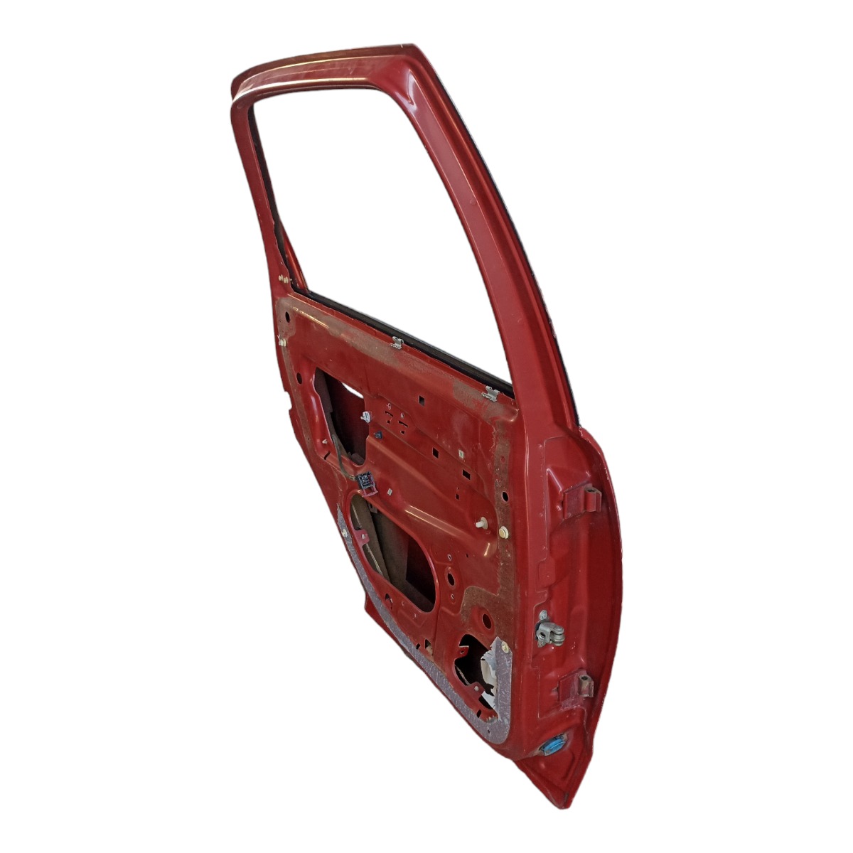 Porta Traseira Esquerda Corsa Montana 2003 A 2010 Traseira Esquerda Vermelho 7
