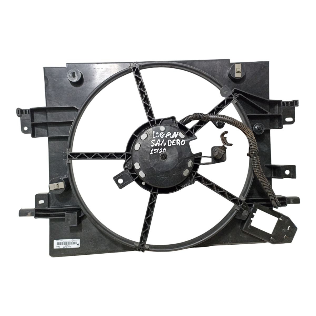 Defletor Ventoinha Renault Logan Sandero 2015 A 2020 1