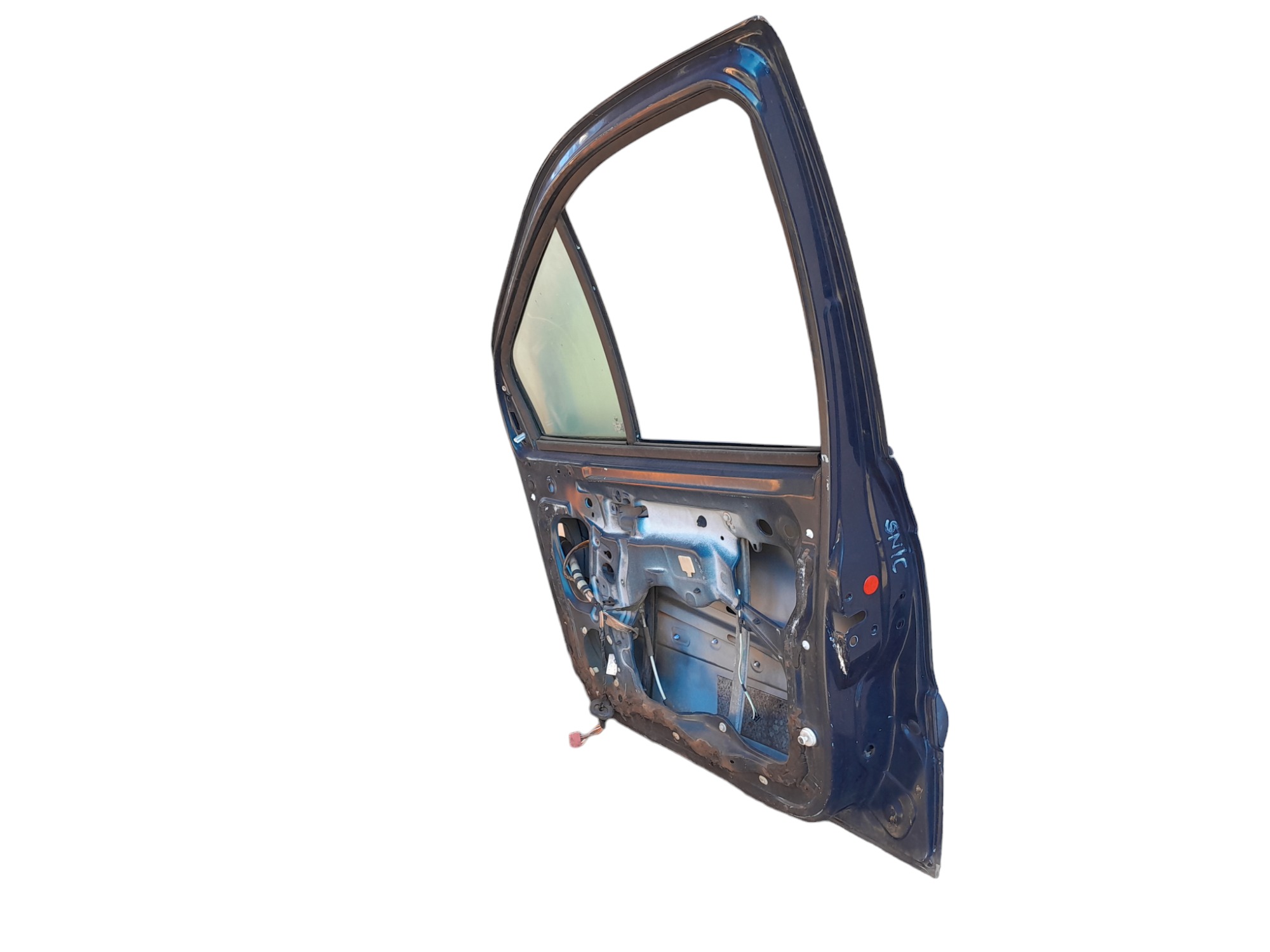 Porta Dianteira Direita Renault Scenic Original Com Detalhe Dianteira Direito Azul 5