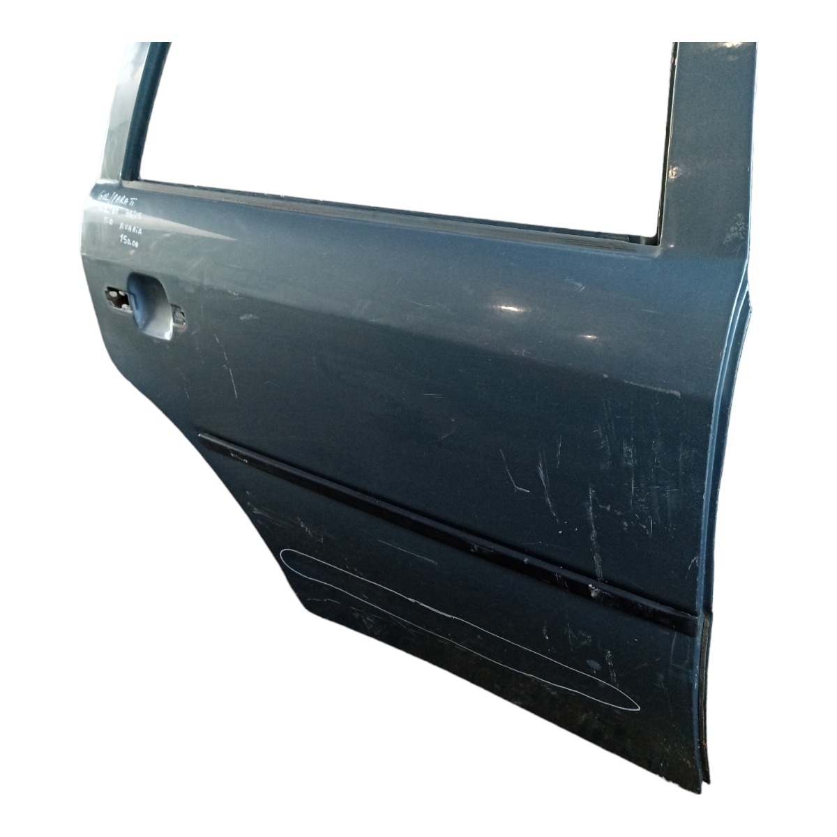 Porta Traseira Direita Vw Gol Parati G2 G3 95/05 P/recuperar Traseira Direito Cinza 2