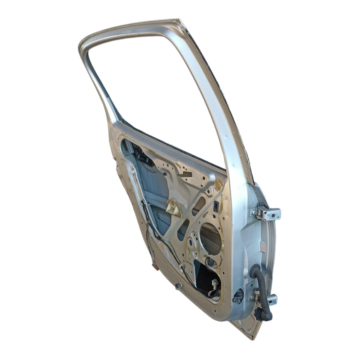 Porta Traseira Esquerda Peugeot 206 207 Todos Original Traseira Esquerda Prata 6