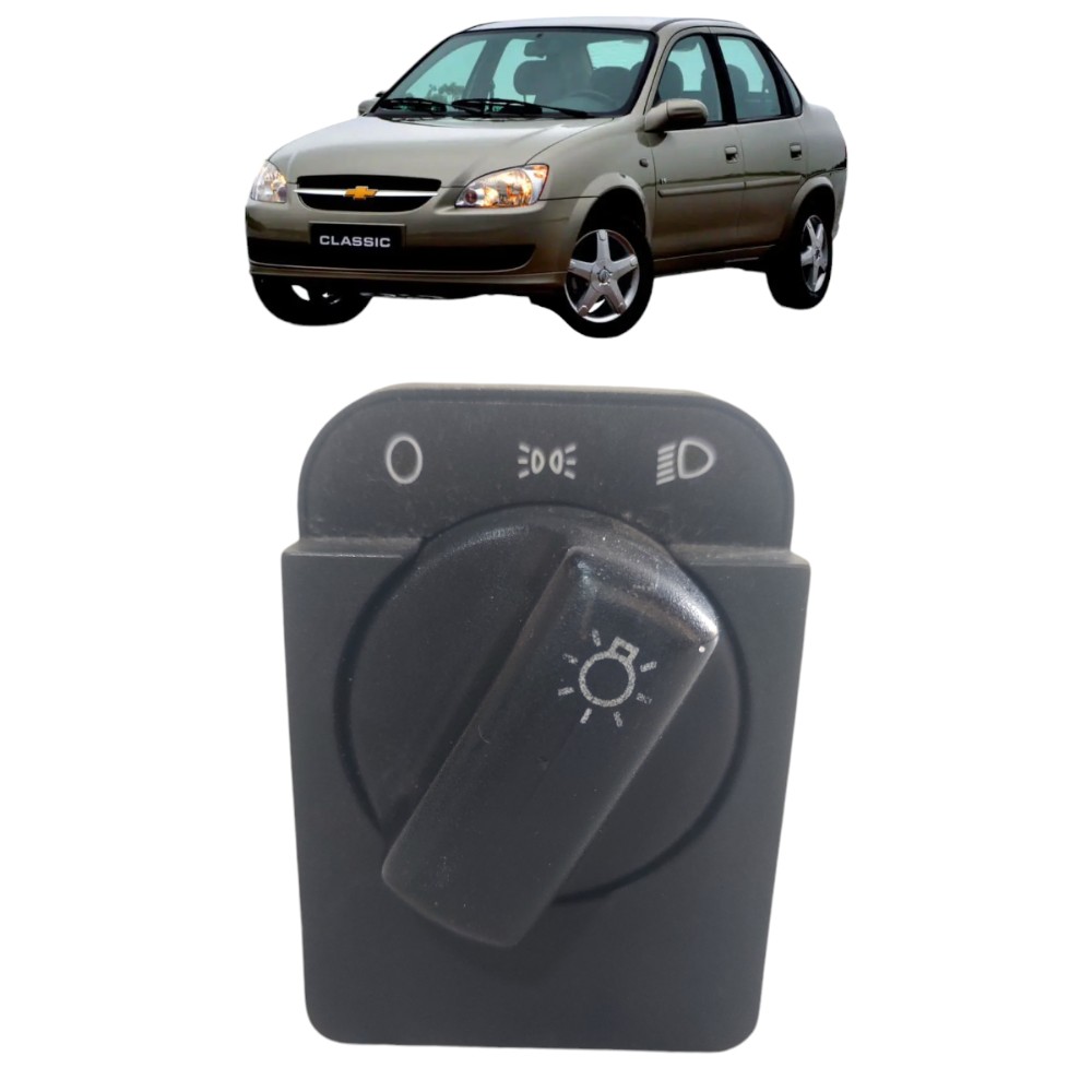 Interruptor  Botão Luz Corsa Classic 1996 A 2016 90381877 1