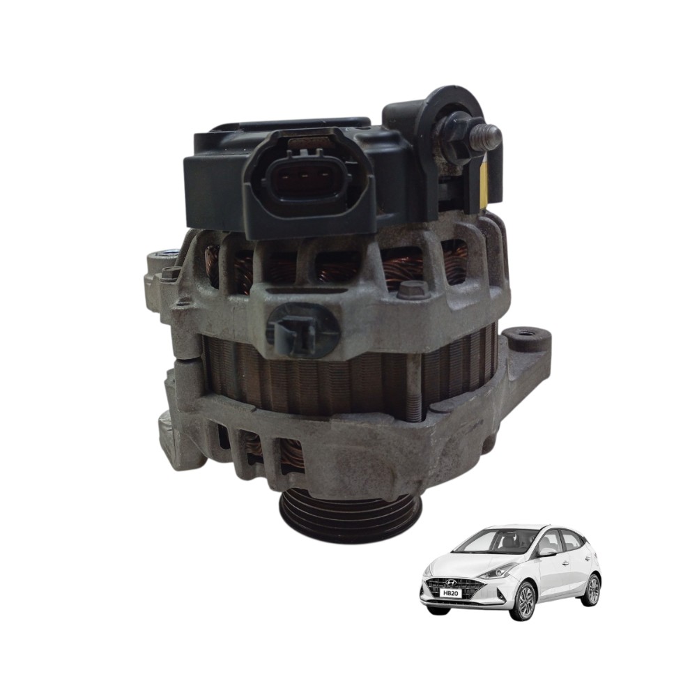 Alternador Hb20 1.0 3cc 90a 3 Pinos 2020 2021 2022 2023