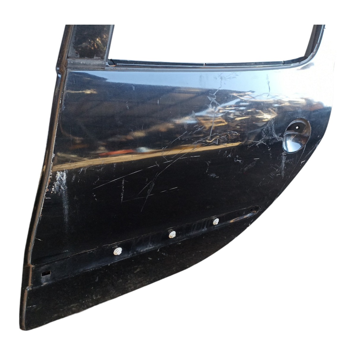 Porta Traseira Esquerda Peugeot 206 207 Bom Estado  Traseira Esquerdo Preto 6
