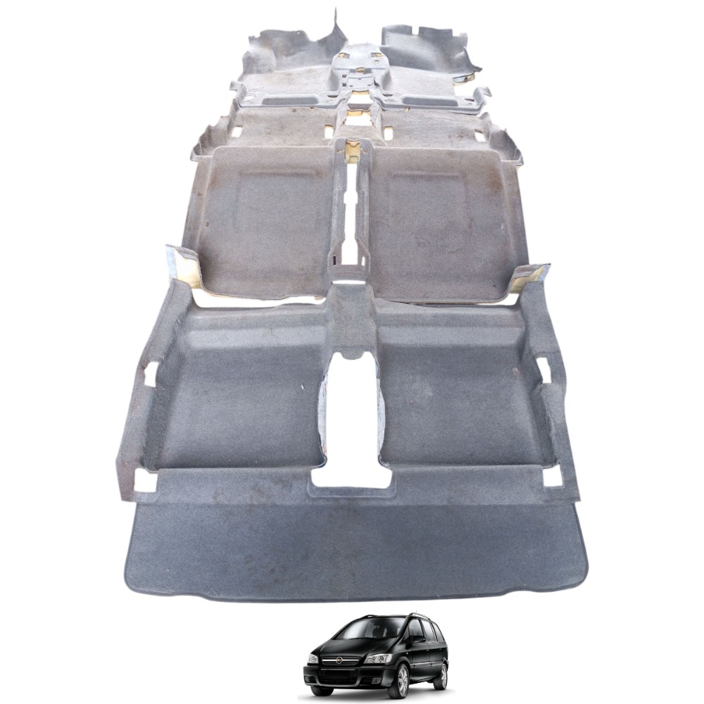 Carpete Assoalho Completo Gm Zafira 2001 2002 2003 A 2012
