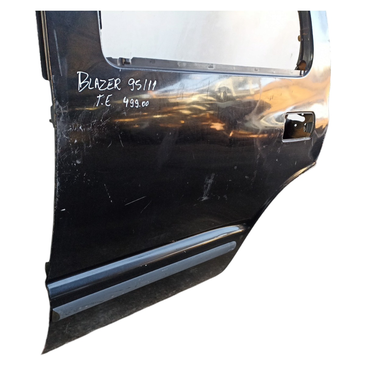Porta Traseira Esquerda Chevrolet Blazer 95/11 Traseira Esquerdo Preto 4