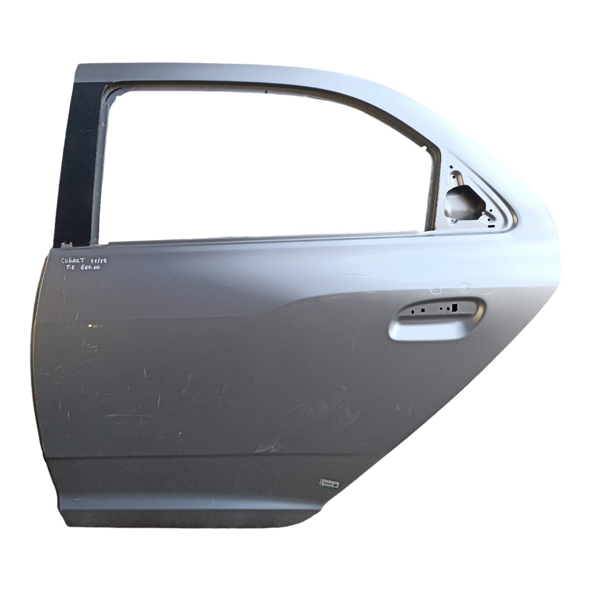 Porta Traseira Esquerda Chevrolet Cobalt 2011 A 2015  Traseira Esquerda Prata