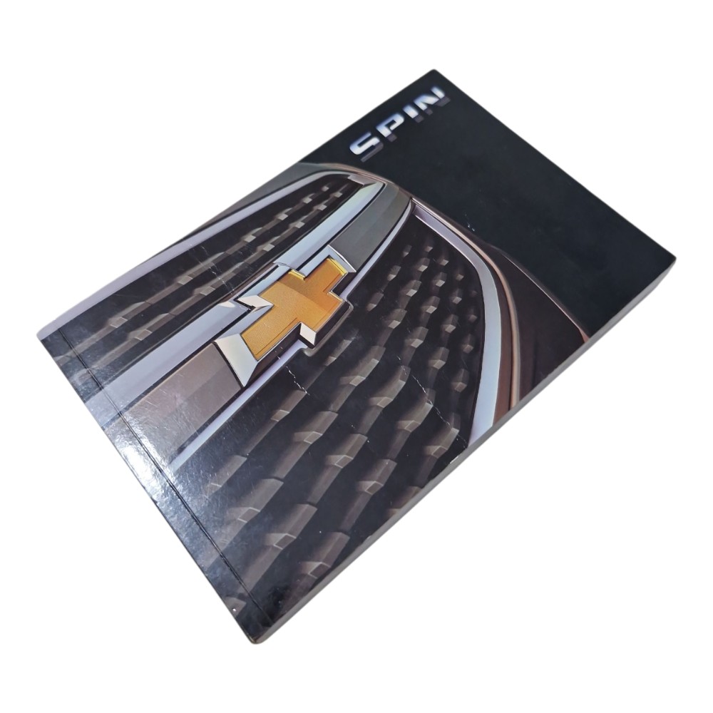 Kit Manual Proprietário Spin 2014 Usado Original 2