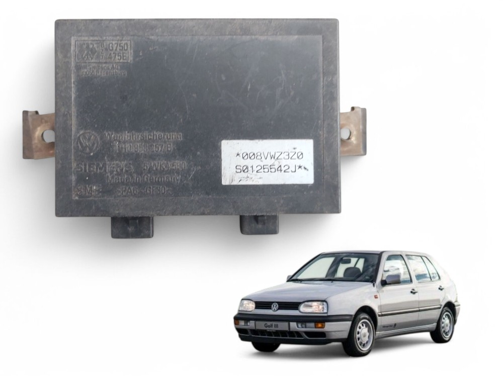 Módulo Alarme Golf Passat 1990 A 1995 1h0953257b