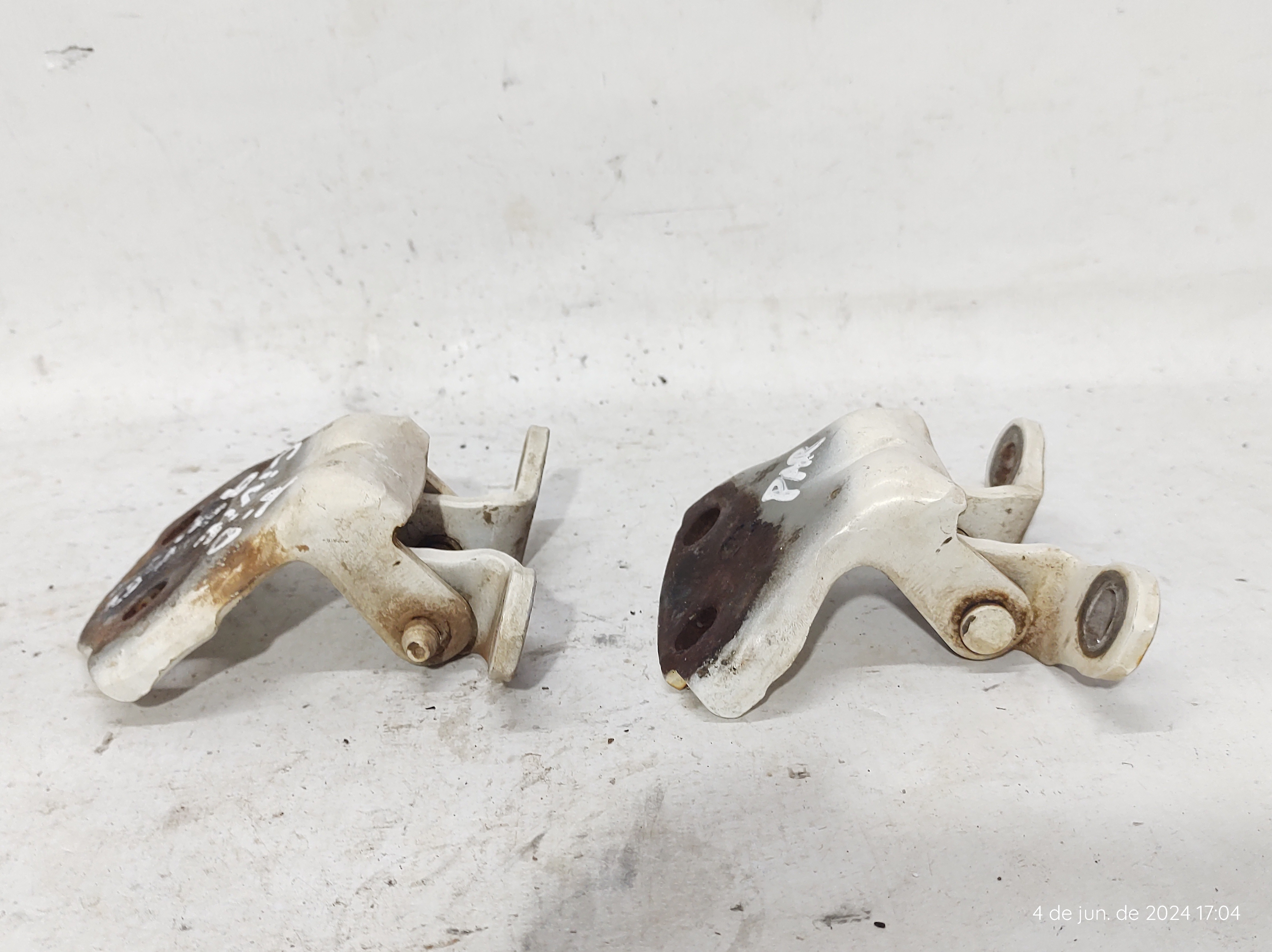 Par Dobradiça Traseira Direita Civic 97 A 99 2