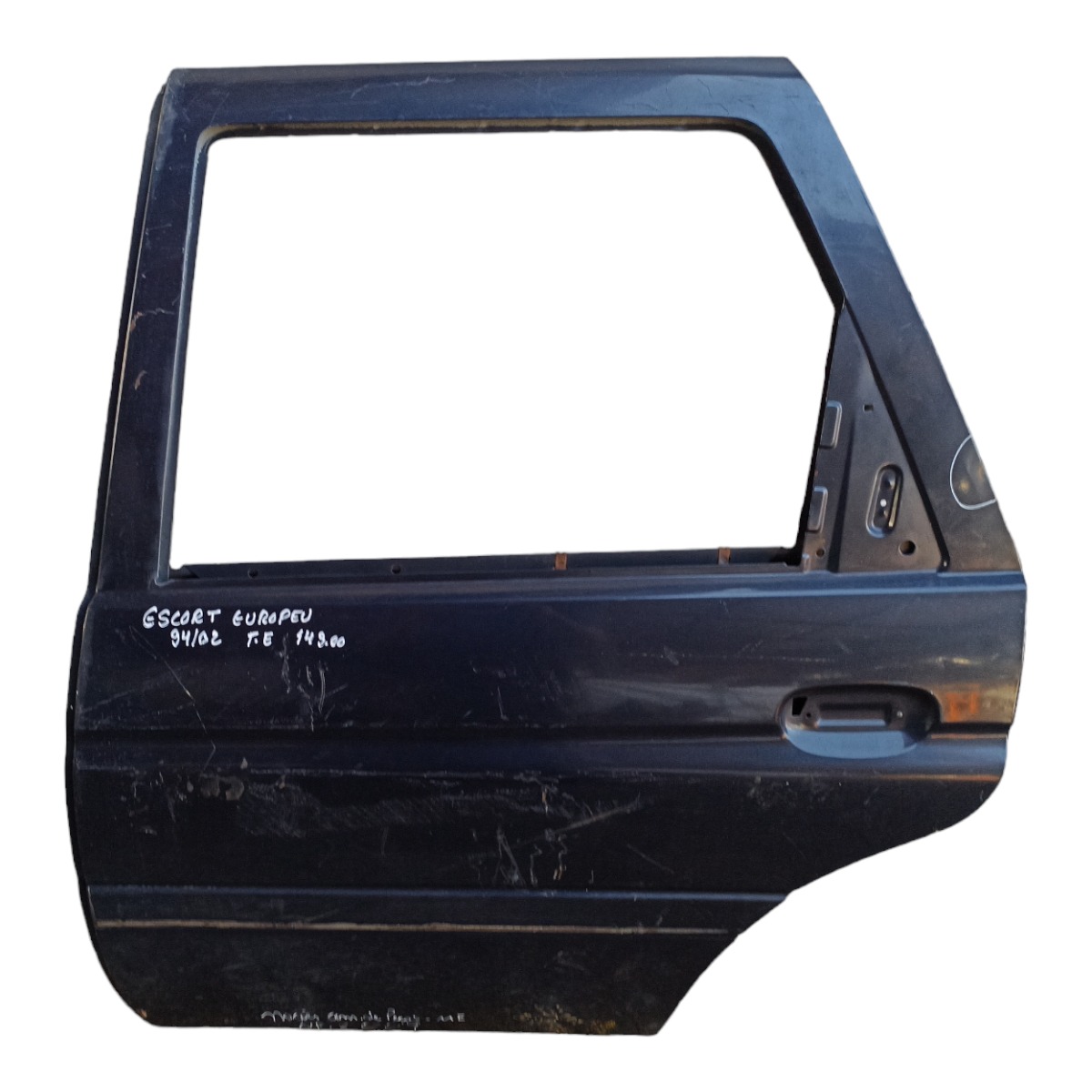 Porta Traseira Esquerda Escort Europeu 1994/02 Original Traseira Esquerda Azul 1