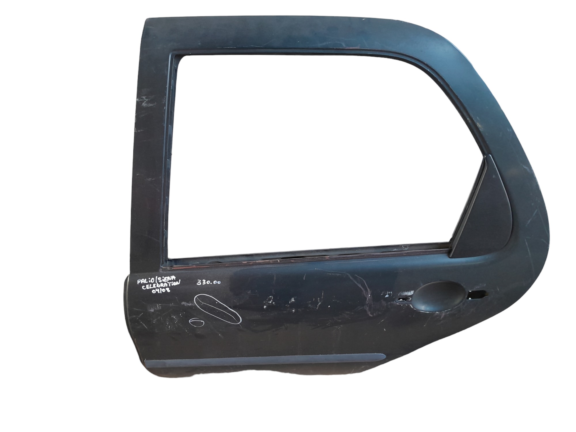 Porta Traseira Esquerda Fiat Palio Siena Celebration 04/08 Traseira Esquerda Cinza 4