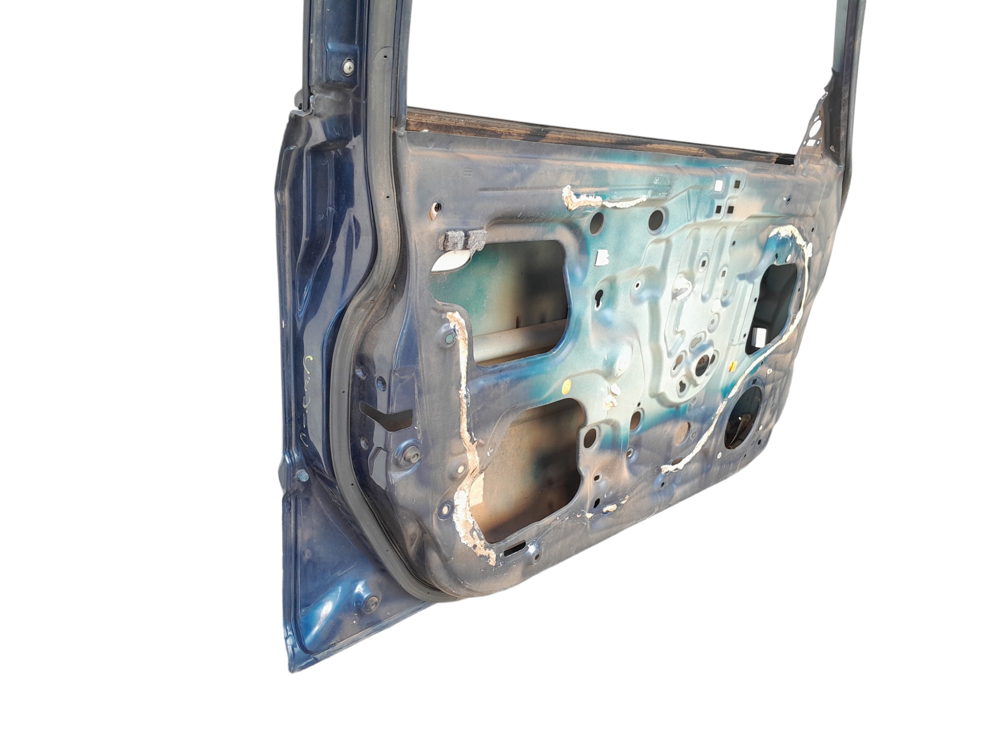 Porta Dianteira Esquerda Honda Civic 1997 A 2000  Dianteira Esquerdo Azul 4