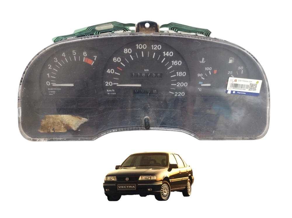 Painel Instrumento Gm Astra Vectra 1993 A 2000 Preto