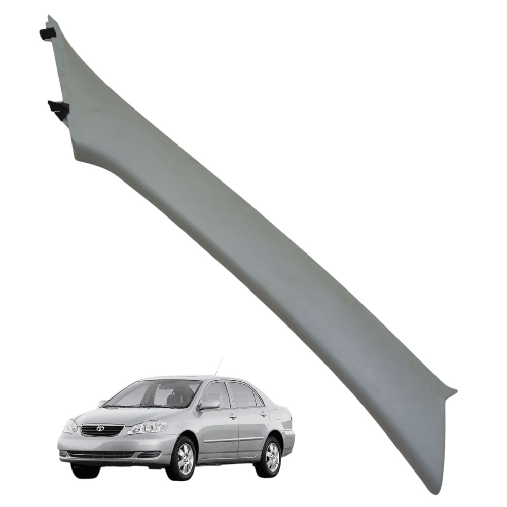 Moldura Coluna Parabrisa Lado Esquerdo Corolla 2002 A 2008